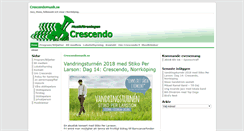 Desktop Screenshot of crescendomusik.se